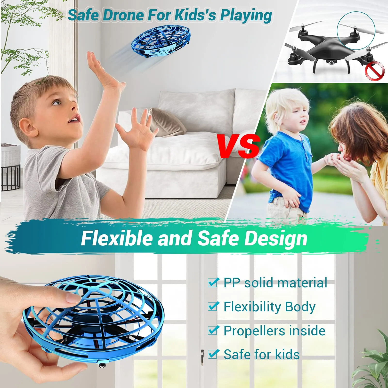 SkyGlow Interactive LED Rotating Drone: Experience Aerial Fun with Stunning Light Displays!