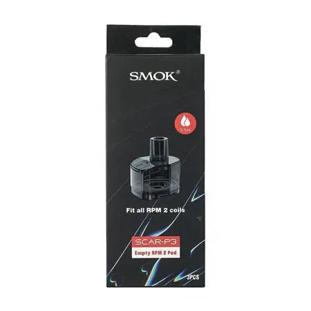 SMOK SCAR-P5 Empty Replacement Pod Cartridge - 3PK