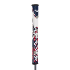 Super Stroke Zenergy Pistol GT 1.0 Putter Grip (Camo Red/White/Blue)