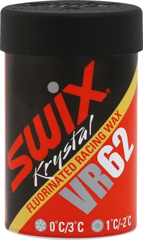 Swix Fluor Race Kick Wax - VR62 Krystal (0 to  3C /  1 to -2C) | 45g