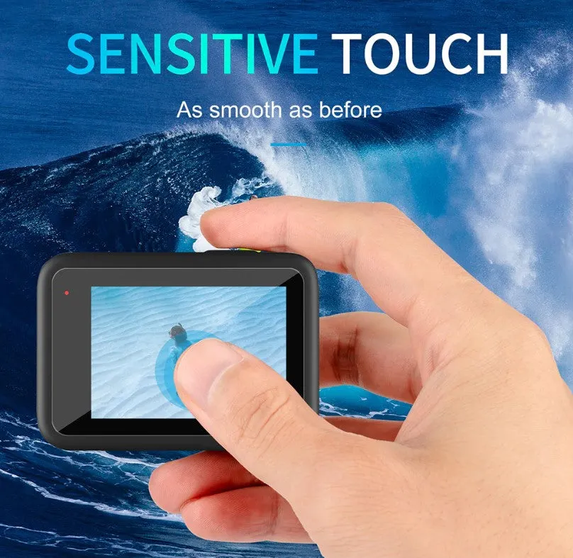 Telesin Tempered Glass Screen & Lens Protective Film Cover for GoPro 11/10/9