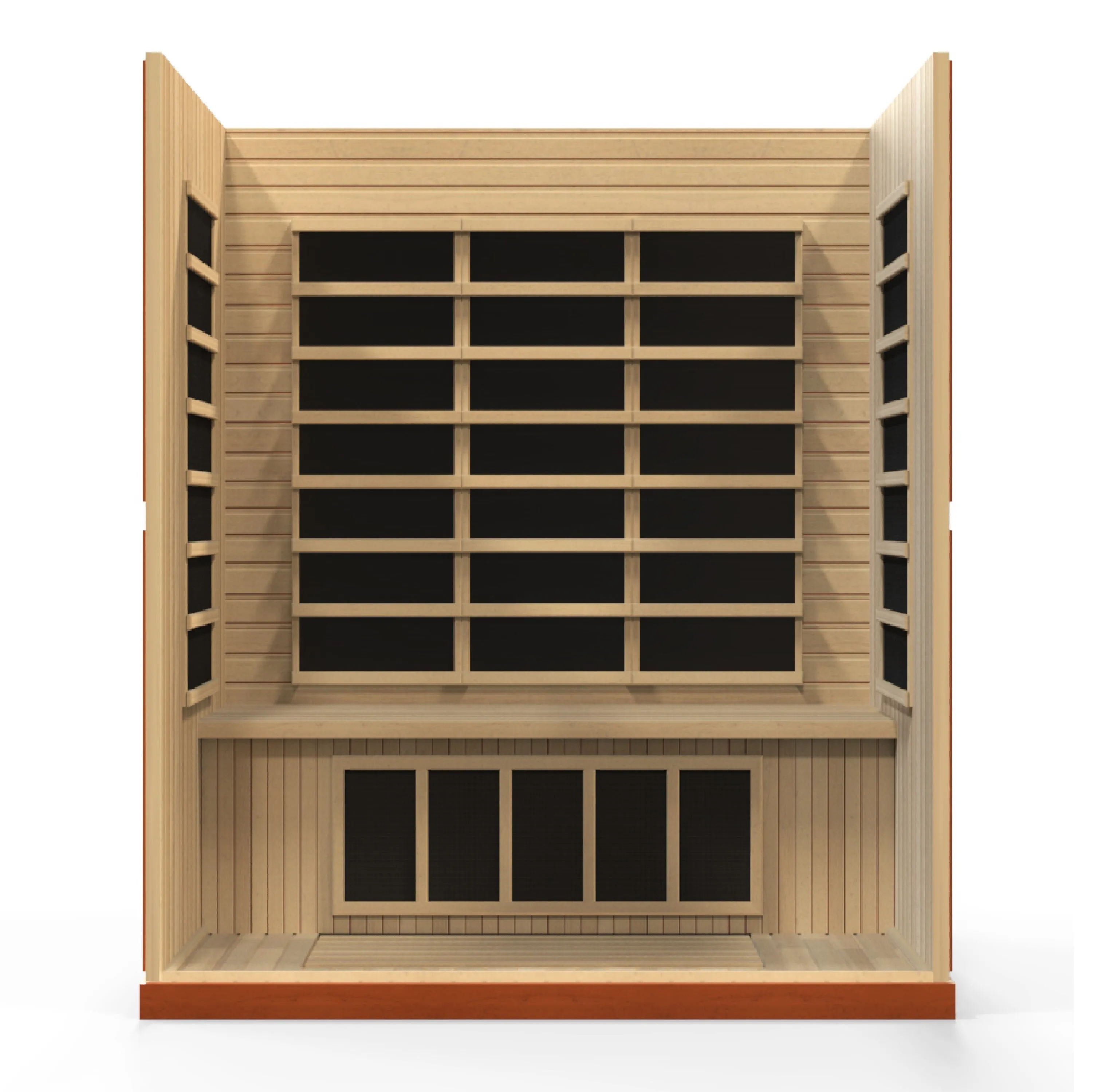 The Bergamo 4 Person Low EMF Indoor FAR Infrared Sauna
