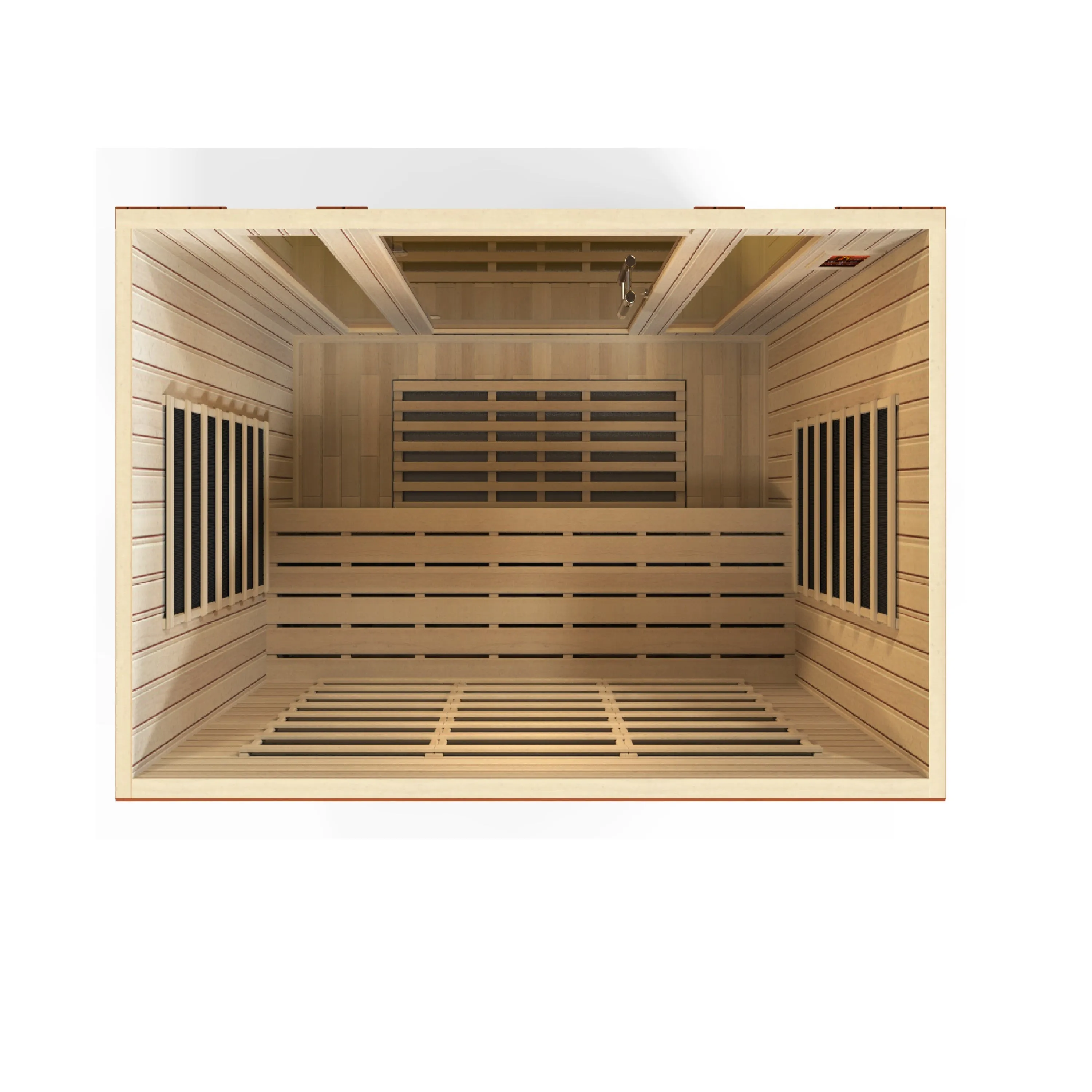 The Bergamo 4 Person Low EMF Indoor FAR Infrared Sauna
