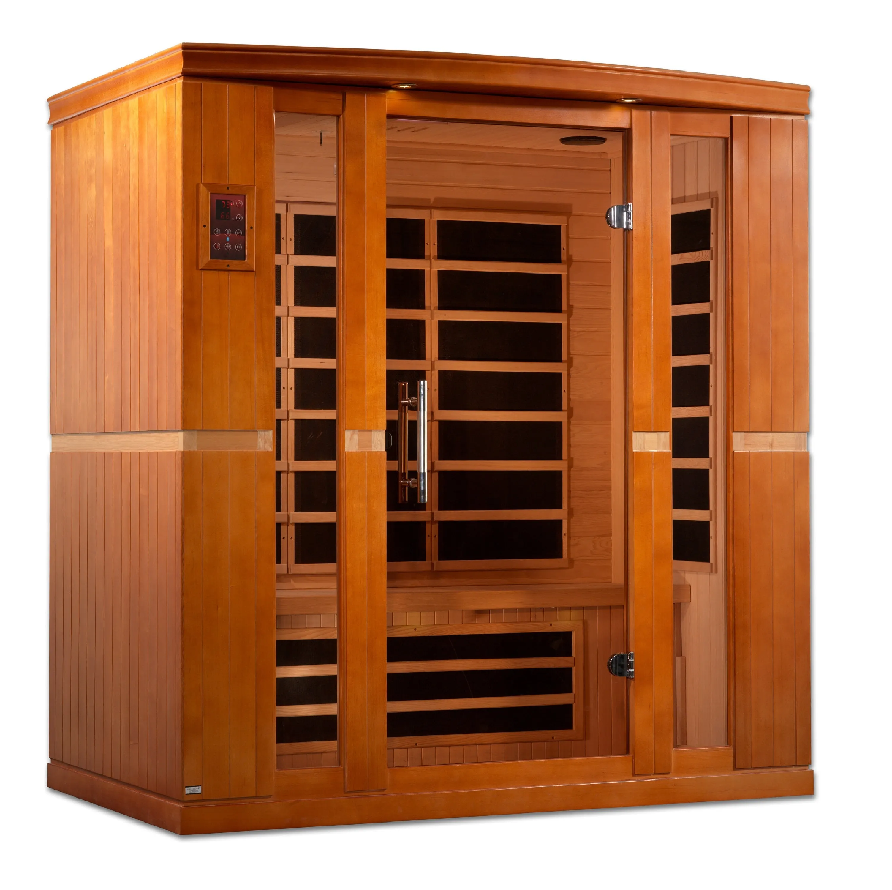The Bergamo 4 Person Low EMF Indoor FAR Infrared Sauna
