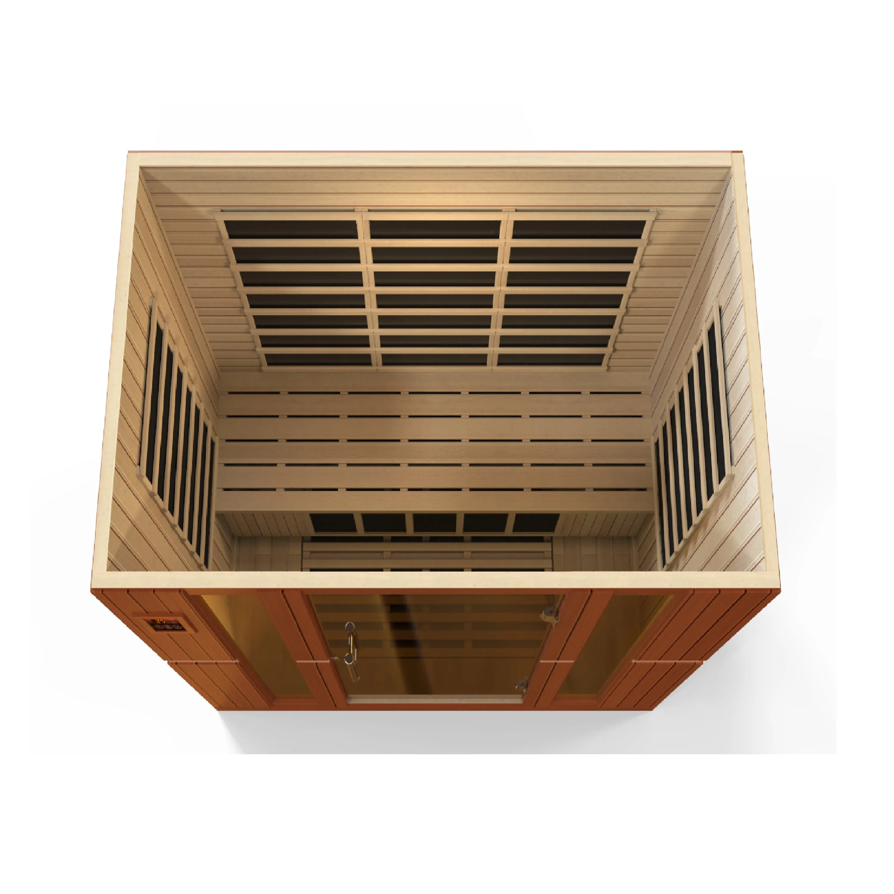 The Bergamo 4 Person Low EMF Indoor FAR Infrared Sauna