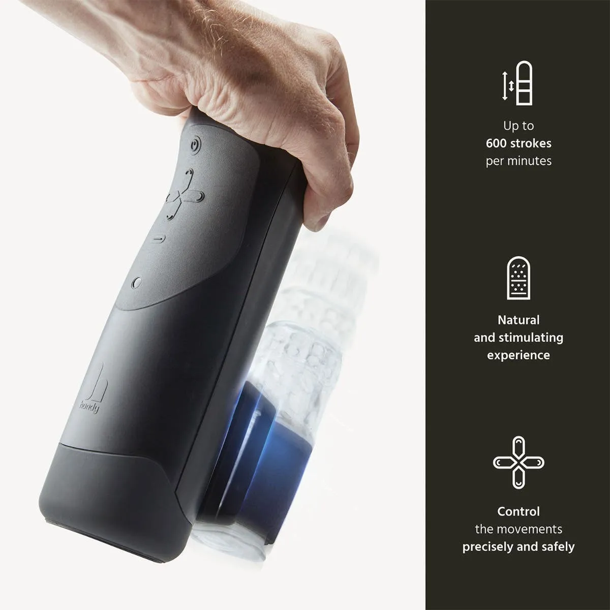 The Handy - A high-performance interactive stroker