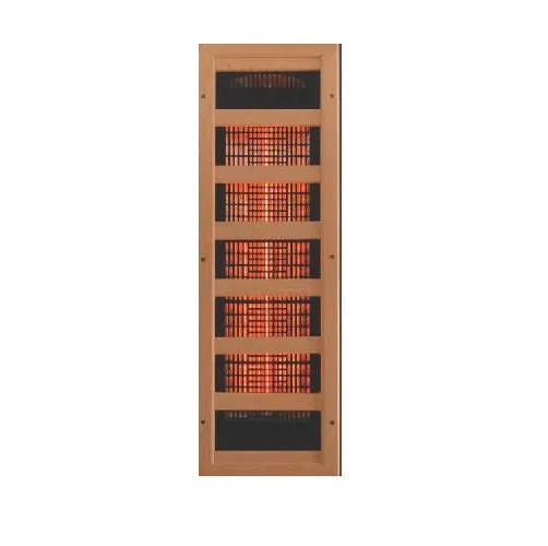 The Nirvana 3 Person Near Zero EMF Indoor Full Spectrum Infrared Corner Sauna