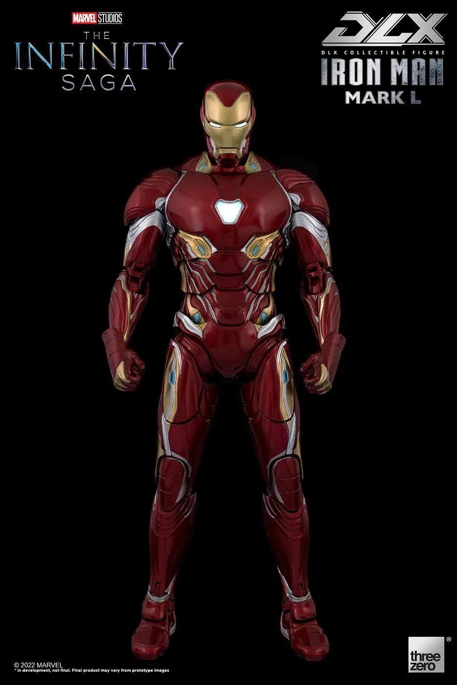 Threezero Infinity Saga DLX Iron Man Mark 50 1/12 Action Figure