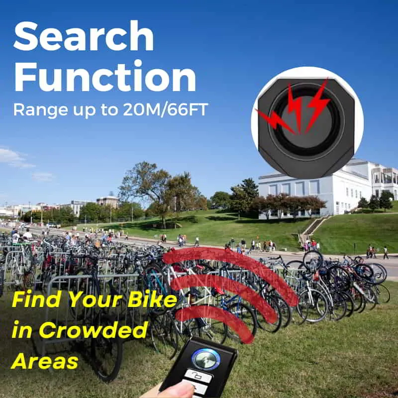 Enhanced TITAN Smart Cycle Alarm with Advanced Security Features