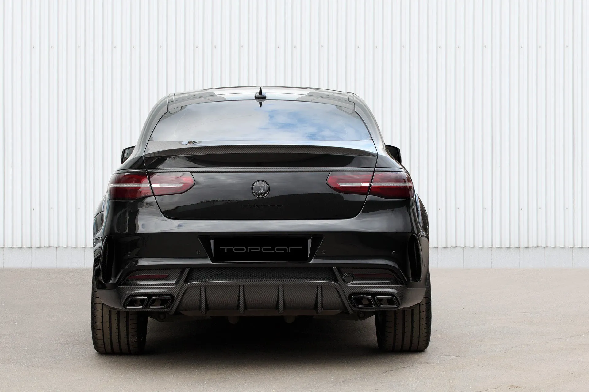 TopCar Inferno Carbon Fiber Body Kit for Mercedes-Benz GLE63 Coupe AMG W166