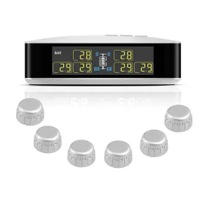 TPMS Car Wireless Tire Pressure for RV Bus Monitoring System 6