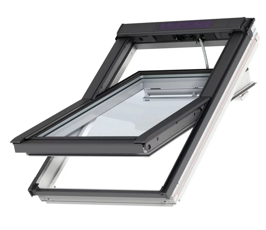 VELUX GGU FK08 006830 Triple Glazed Maintenance Free Polyurethane INTEGRA® SOLAR Window (66 x 140 cm)
