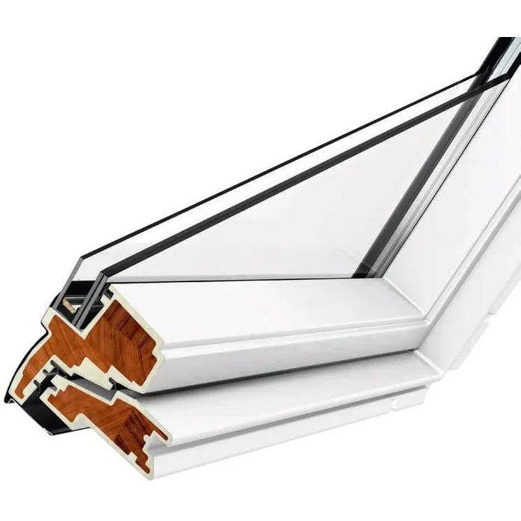 VELUX GGU FK08 006830 Triple Glazed Maintenance Free Polyurethane INTEGRA® SOLAR Window (66 x 140 cm)