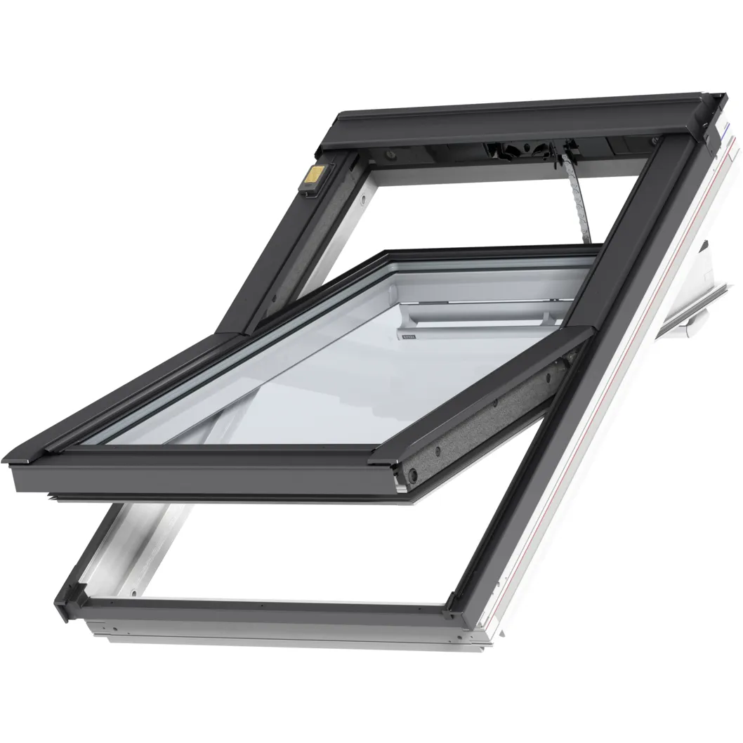 VELUX GGU MK04 006221U Triple Glazed Enhanced Noise Reduction White Polyurethane INTEGRA® Electric Window (78 x 98 cm)