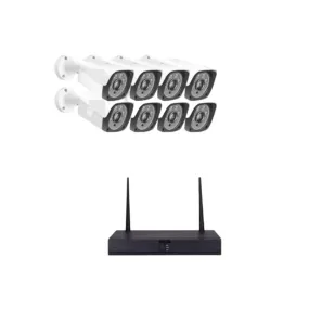 Wifi Camera Surveillance Kit 8 Channel Ab-Jk10