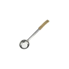 Winco FPPN-3 3 Oz Tan Perforated Stainless Steel Portion Controller