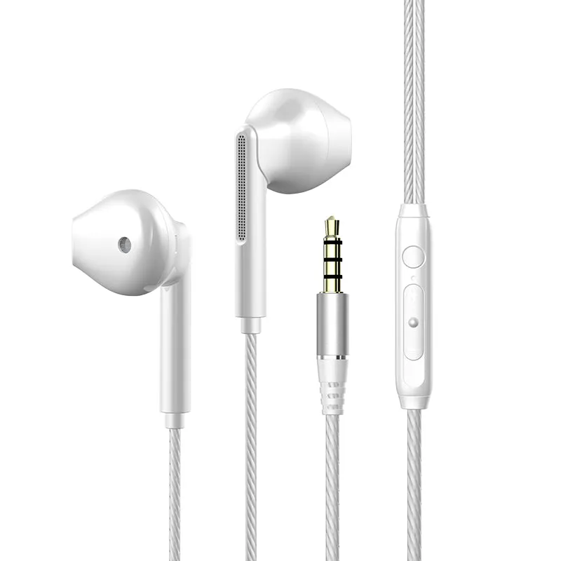 Wired Earbuds with Microphone,Noise Isolating in-Ear Headphones, 3.5mm Earphones Compatible with iPhone, iPad, MP3, Laptop, Computer etc.