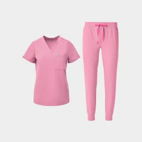 women's The Chalk Pink Jogger Set